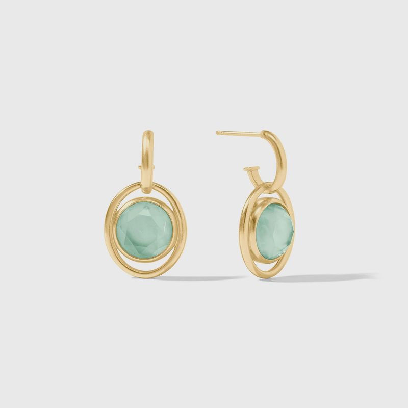 Laguna Hoop &amp; Charm Earring