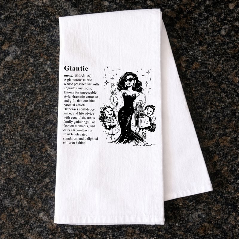 Cocktail Goddess Tea Towel-