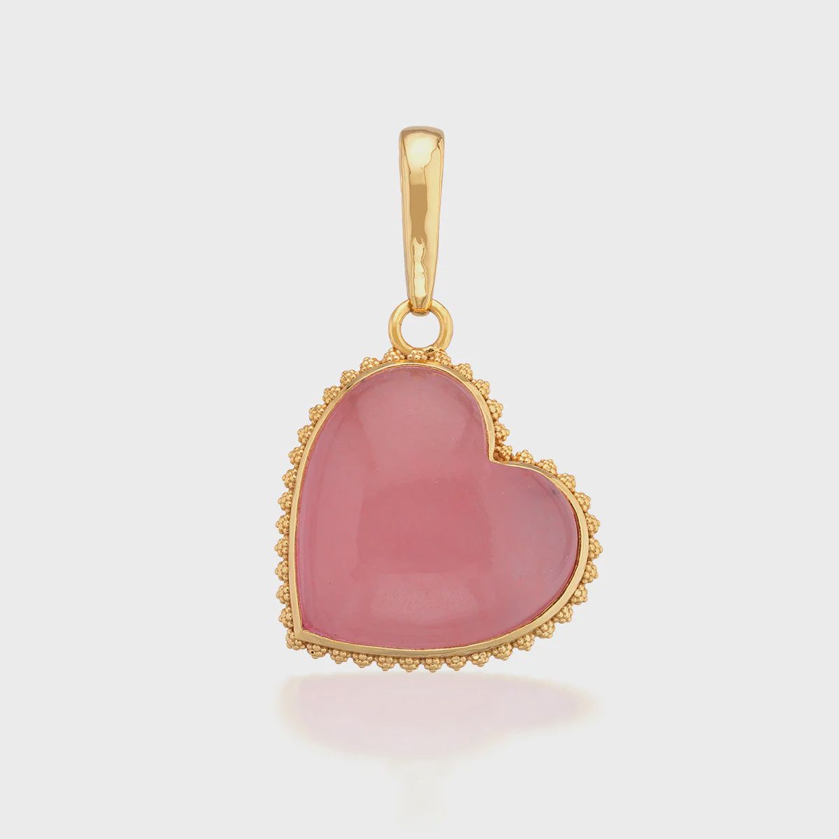 Love Gem Charm/Pendant - Pink