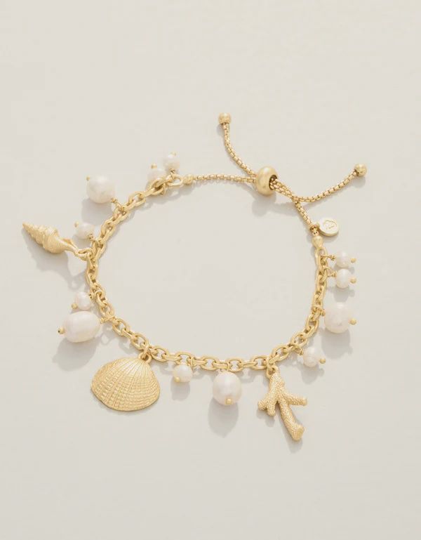 Seashore Slide Bracelet Pearl