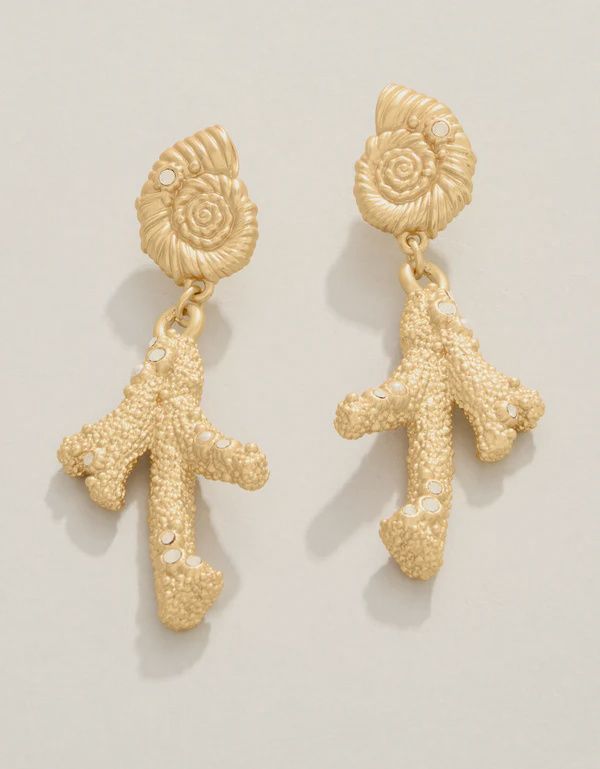 Crusty Coral Earrings White Opal