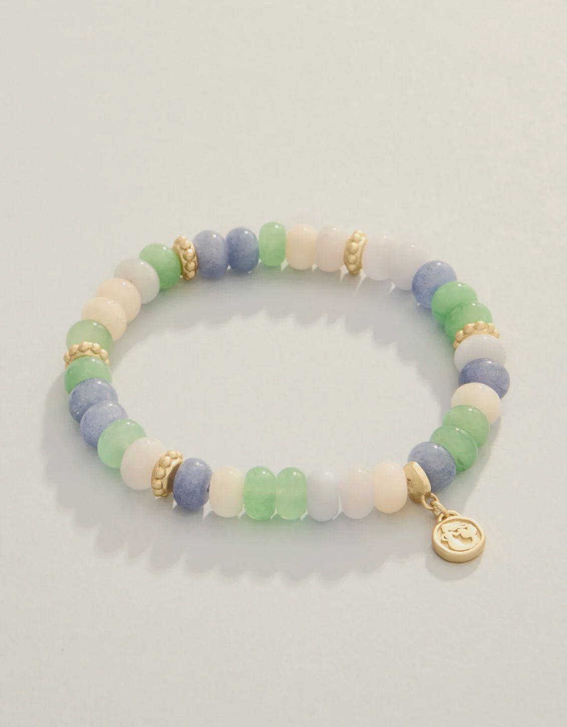 Louisa Mae Stretch Bracelet Blue/Green