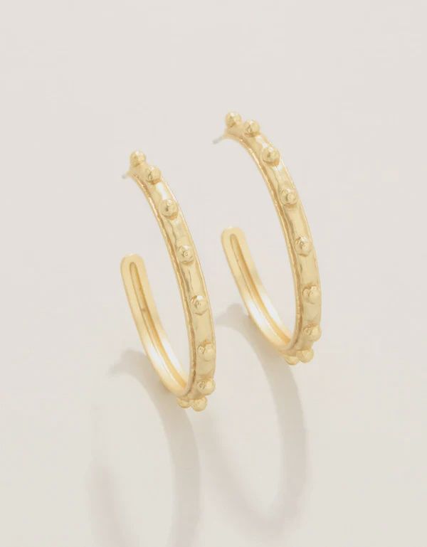 Mercer House Skinny Hoop Earrings