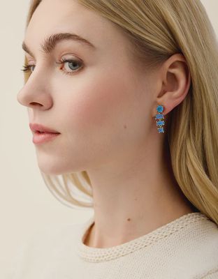 Lee Earrings Blue