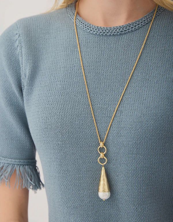 St. Augustine Necklace 28" Pearl