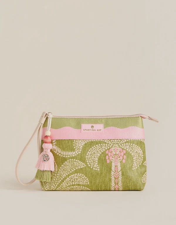 Carina Wristlet Castillo Green Palms