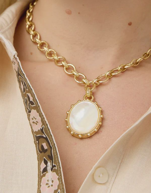 Mercer House Necklace 18" Mother-of-Pearl