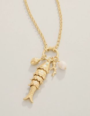 Here Fishy Necklace 20"