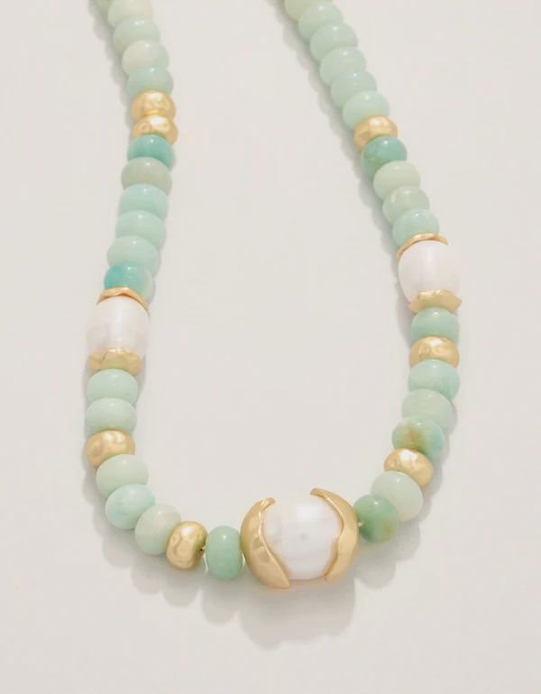 Seawall Necklace 18" Amazonite