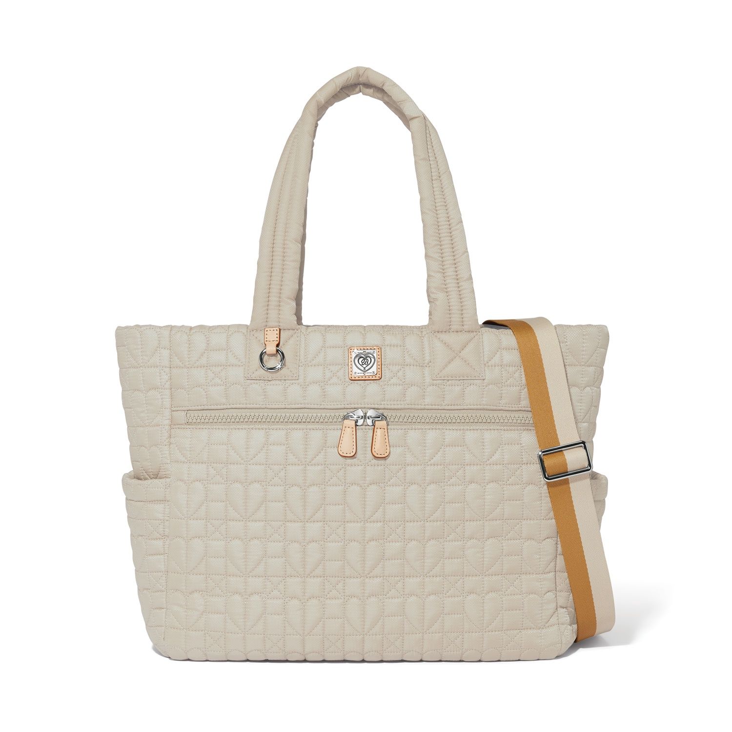 Amara Large Tote - Buff