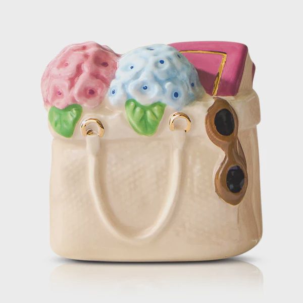 Nora Fleming Tote-ally Cute Mini Hand-Painted Canvas Tote