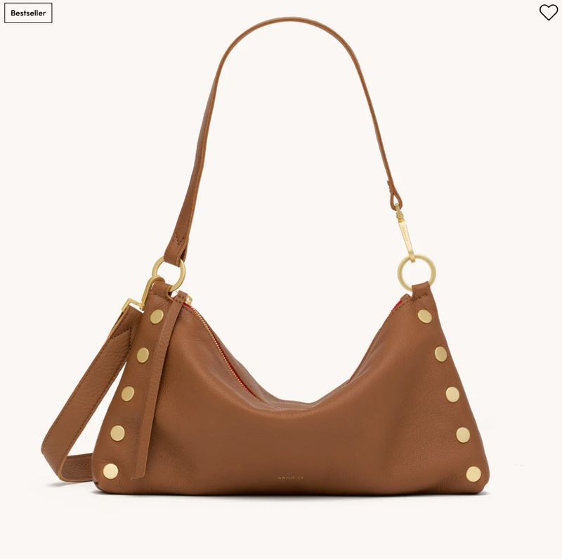 Kyle Med - Mahogany Pebble/Brushed Gold Red Zip