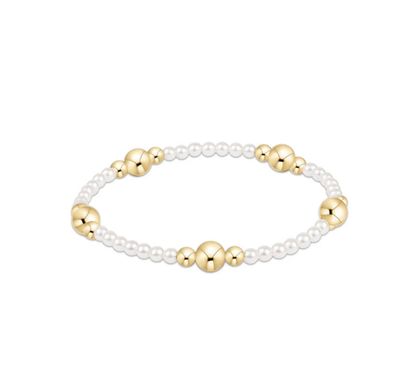 Purpose Gold 6mm Pearl Bracelet