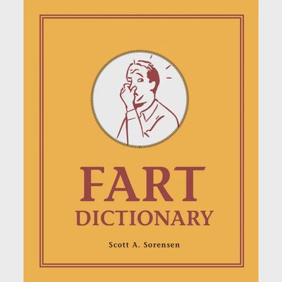 Fart Dictionary Illustrated Humor Book for Adults, published by Hachette, shown on white background with full cover visible