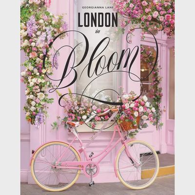 London in Bloom floral photography book by Abrams displayed against a white background, showing the cover with vibrant flower imagery
