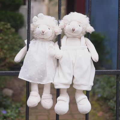 Bukowski Bears Molly stuffed animal positioned in a cozy home setting with soft natural lighting