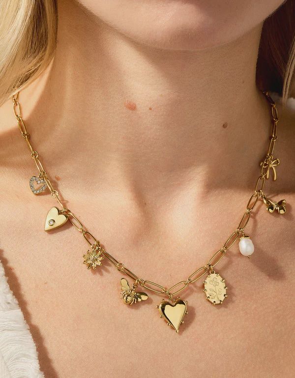 Sweet Charm Necklace 18"