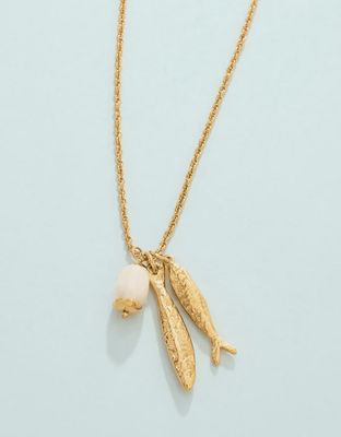 Sardines Necklace 18"