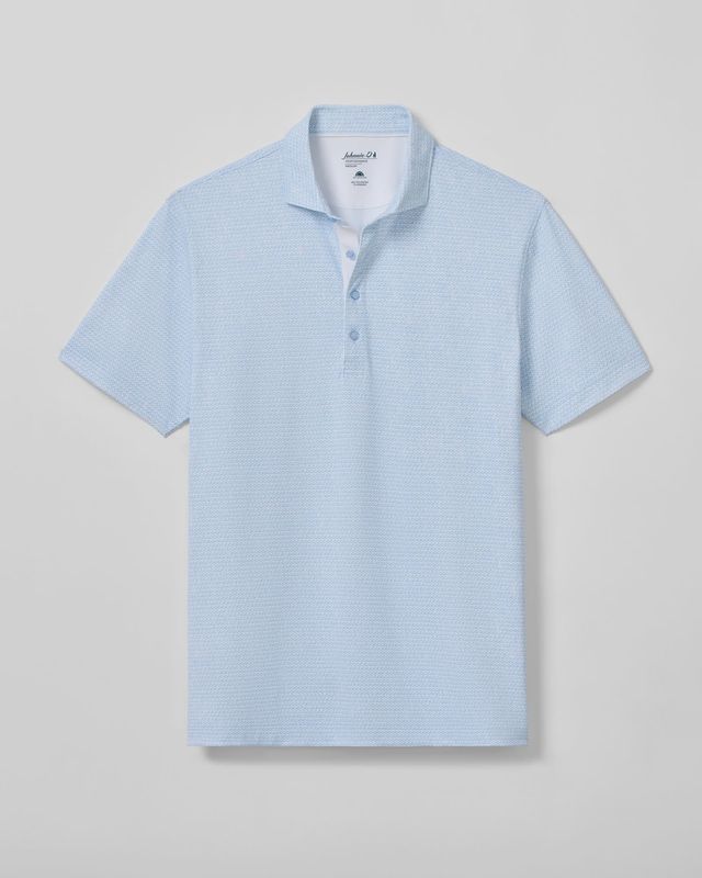 Performance Mesh Polo - Waverunner