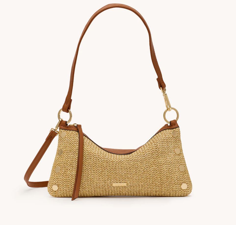 Kyle Sml - Cocoa Raffia/Gold