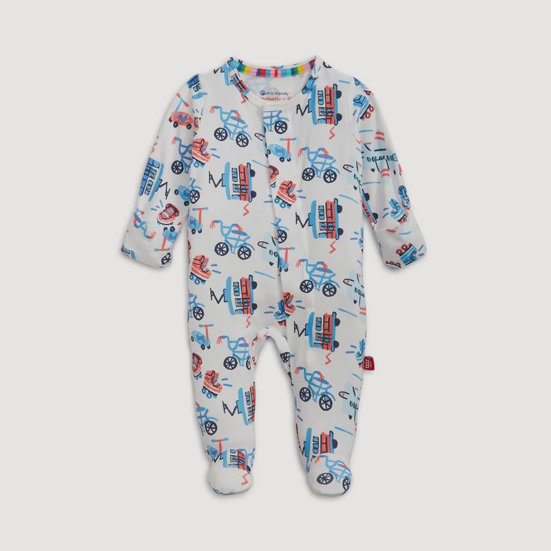 I Wheel Survive Modal Magnetic Parent Favorite Footie