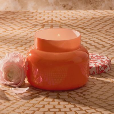 Capri Blue Isla Bloom Riviera Sunset Candle 19oz Violet &amp; Peony