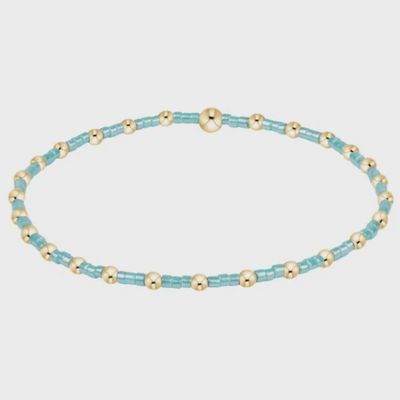 ENEWTON Hope Sincerity bracelet in sea glass beads displayed on a neutral studio background