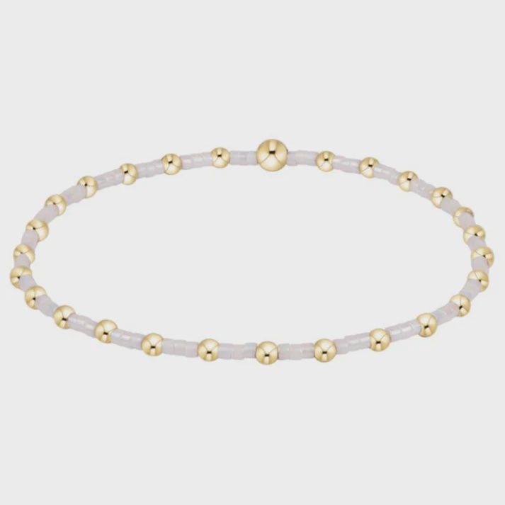 Hope Sincerity Bracelet - Silky White