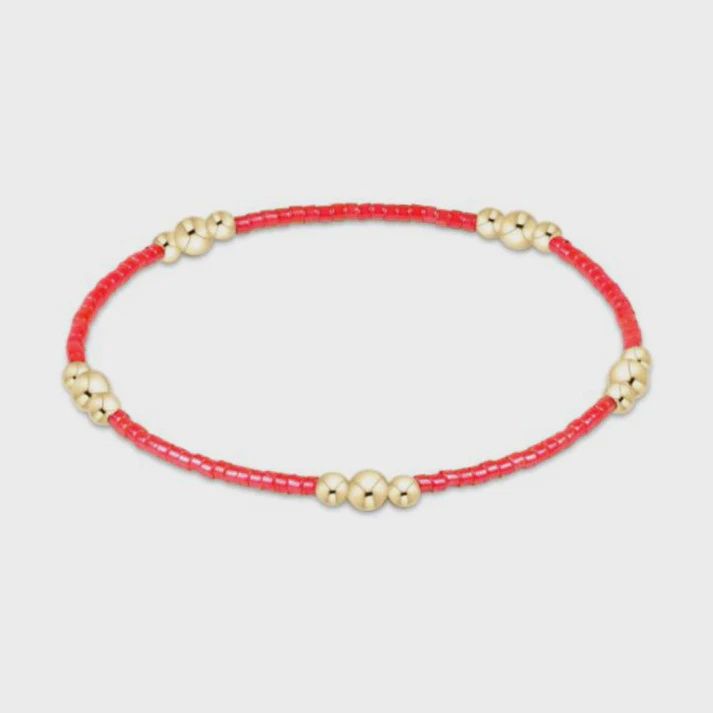 Hope Purpose Gold Bracelet - Sherbert