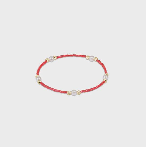 Hope Purpose Pearl Bracelet - Sherbert