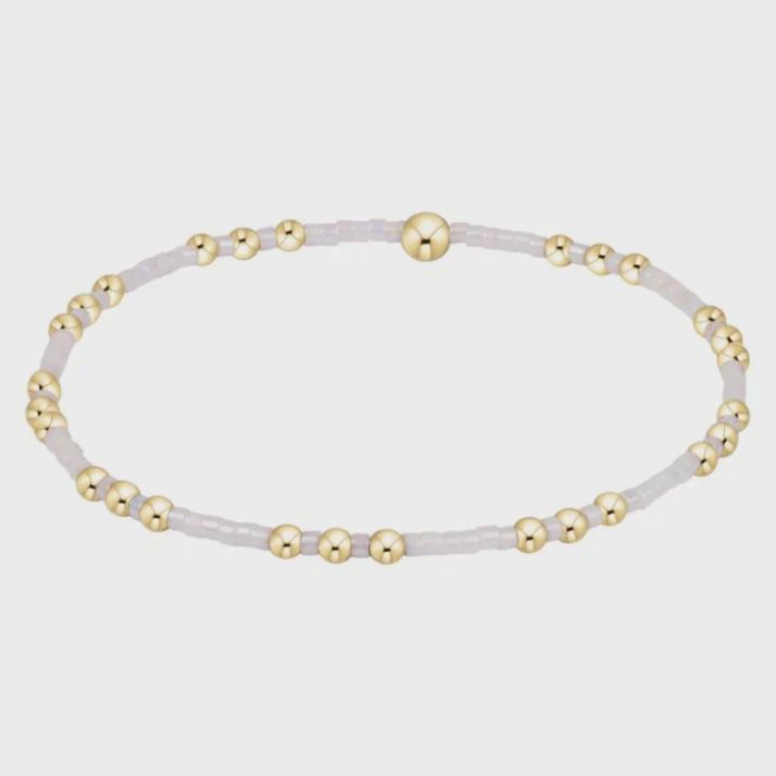 Hope Joy Bracelet - Silky White