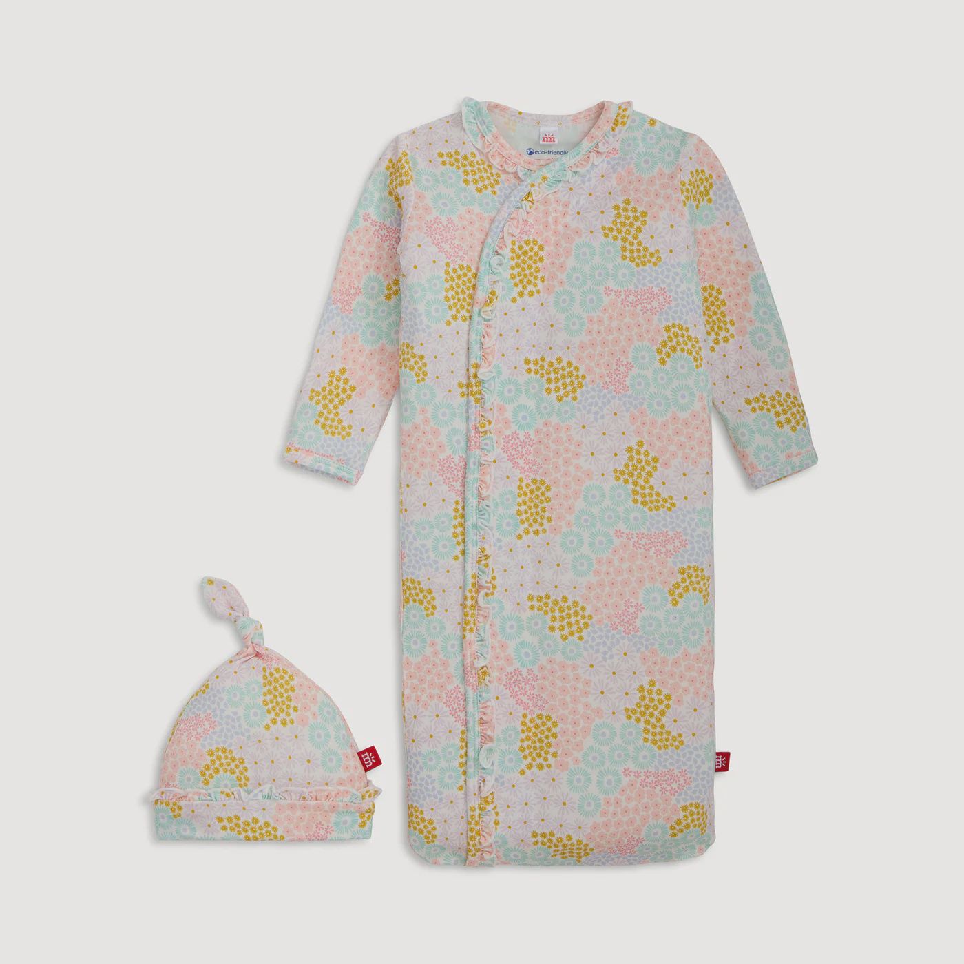 Harper Magnetic Gown &amp; Hat Set (NB-3M)