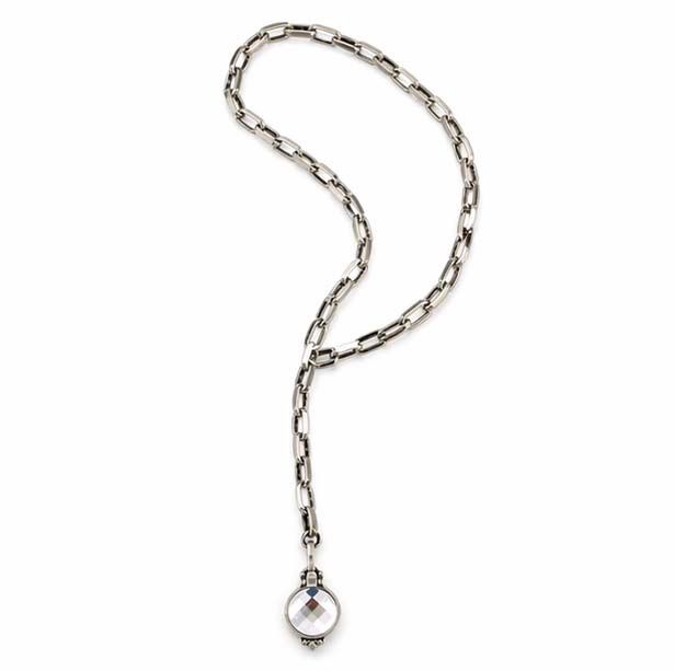Inaya Necklace, Colour: Silver