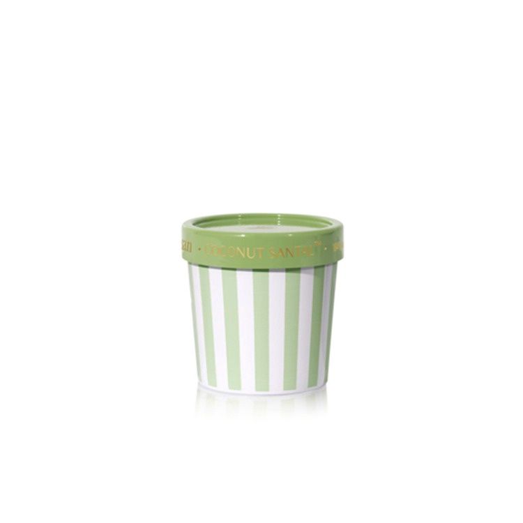 Coconut Santal Artisan Caffe Capri Gelato Cup