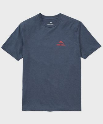 Rum White and Brew Crew Neck T-Shirt