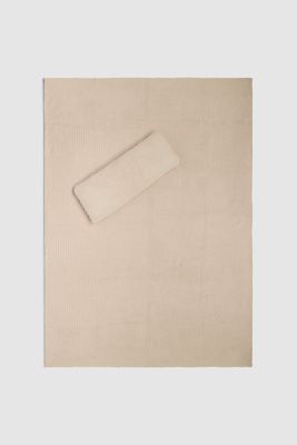 CozyChic® Rib Dorm Set - Stone