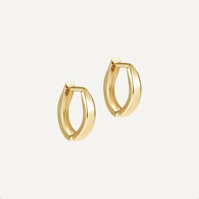 Huggie Gold 0.5" Hoop