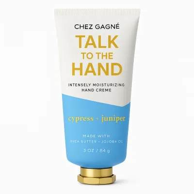 CHEZ GAGNE Talk To the Hand Hand Crème – Cypress + Juniper