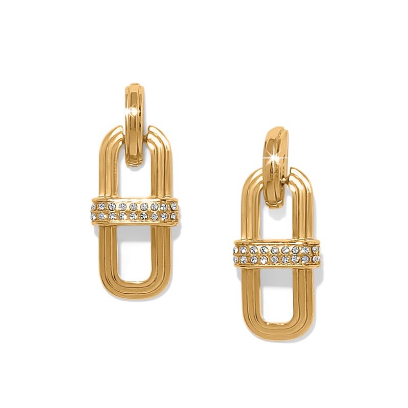 Meridian Aurora Link Post Drop Earrings