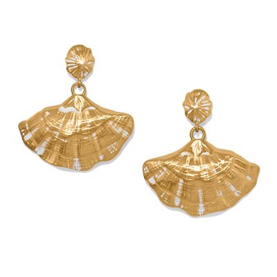 Solstice Shell Post Earrings