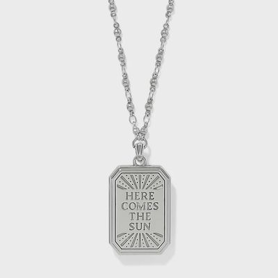Mosaic Nova Tag Necklace