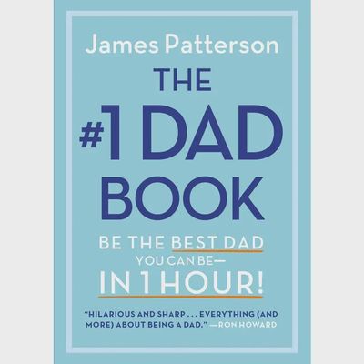 The #1 Dad Book fatherhood guide by Hachette displayed against a white background, showing the book cover and spine