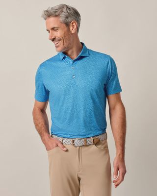 Featherweight Performance Polo - Plumeria