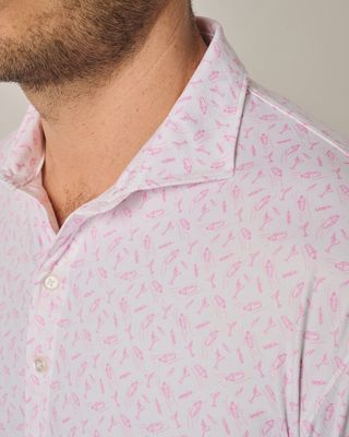 Featherweight Performance Polo - Tini Print