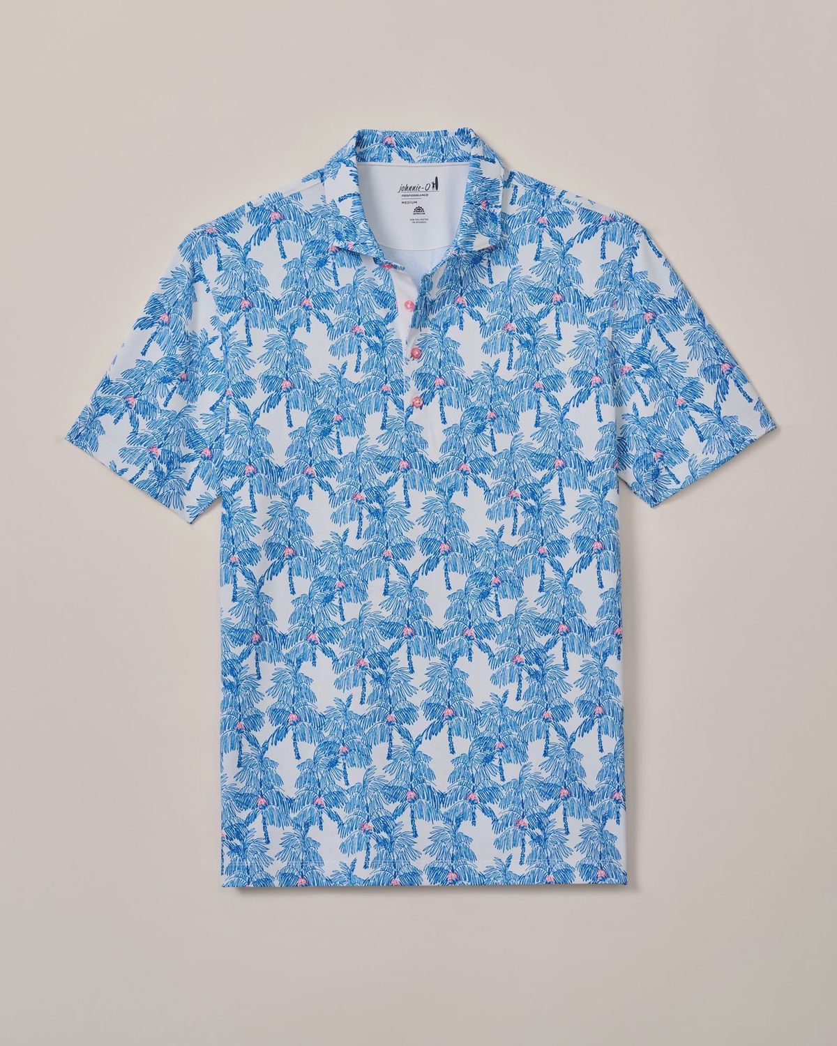 Performance Mesh Polo - The Grove, Colour: Palisades Blue, Size: Medium
