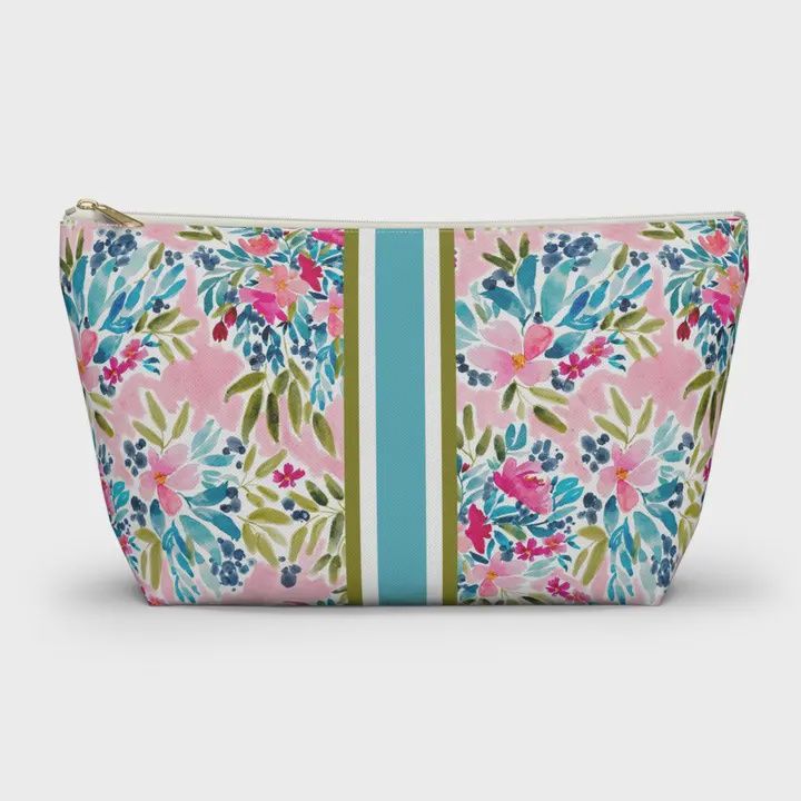 Britt Mills Mahjong Tile Pouch | Original Artwork Zipper Bag
