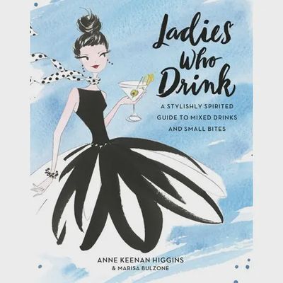 Front cover of Ladies Who Drink Cocktail &amp; Entertaining Book by Hachette, displayed against a neutral background