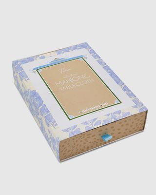 Oh My Mahjong Flora Botanical Tablecloth 56x56 Polyester