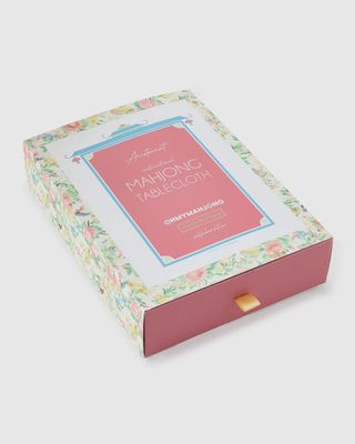 Oh My Mahjong Aristocrat Tablecloth 56x56 by CoCo Zentner