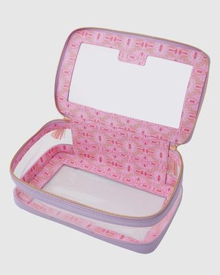 Oh My Mahjong Tile Storage Bag with Label Window, Zippered